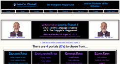 Desktop Screenshot of leonsplanet.com